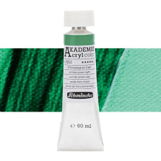 Farba akrylowa Schmincke Akademie ftalowa zieleń jasna 60 ml. 553