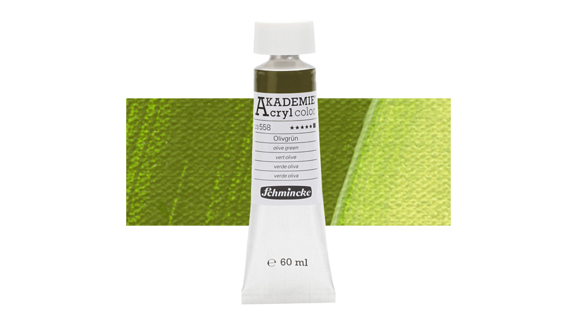 Farba akrylowa Schmincke Akademie oliwkowa 60 ml. 558