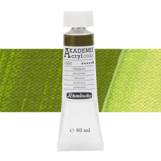 Farba akrylowa Schmincke Akademie oliwkowa 60 ml. 558