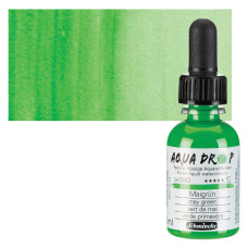 Watercolour paint Schmincke Aqua drop may green 30 ml. 580