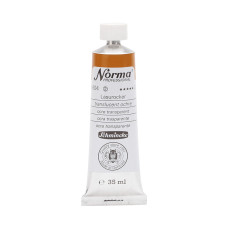 Farba olejna Schmincke Norma Professional transparentny odcień ochry. 35 ml. 604