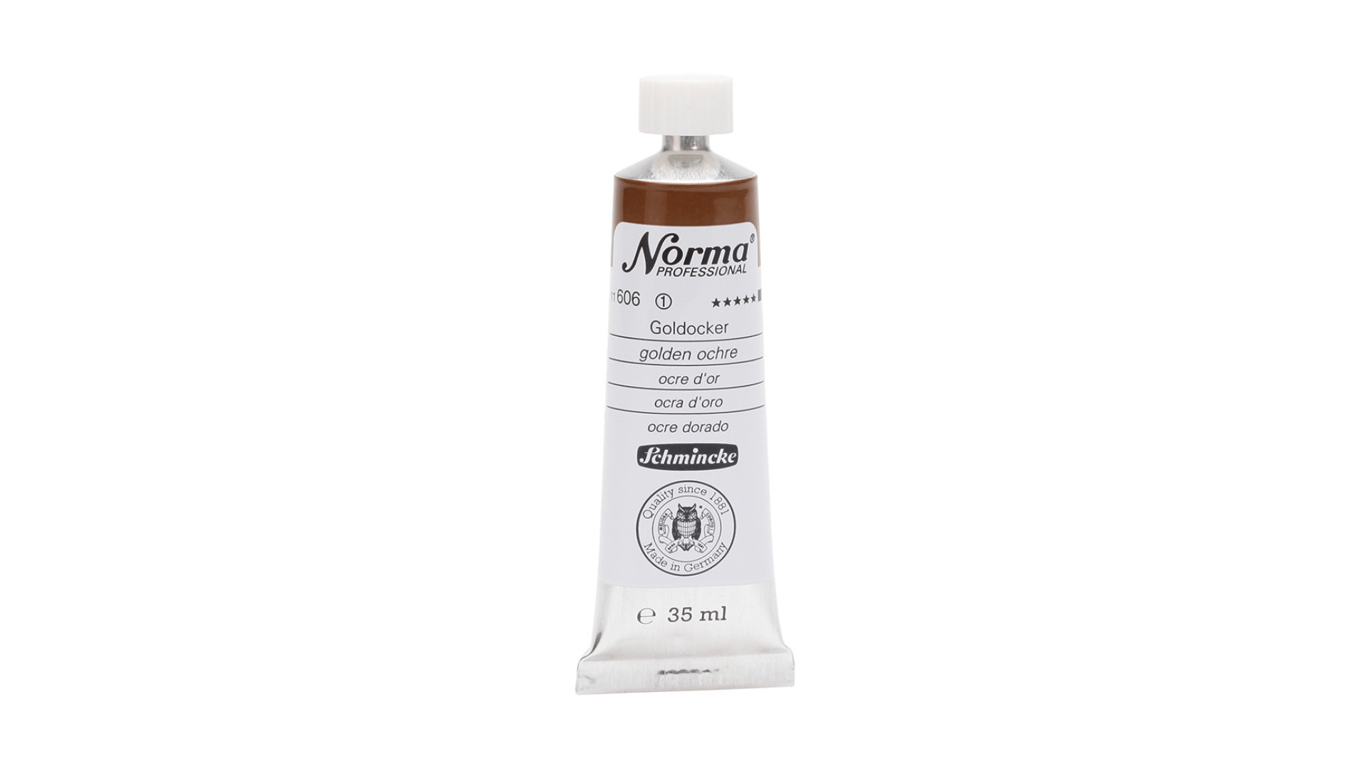 Farba olejna Schmincke Akademie Sienna 60 ml. 606