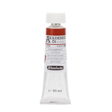 Oil paint Schmincke Akademie burnt Sienna 60 ml. 608