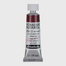 Watercolour paint Schmincke Horadam Aquarell Indian red 15 ml. 645