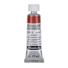 Farba akwarelowa Schmincke Horadam Aquarell transparentny brązowy 15 ml. 648