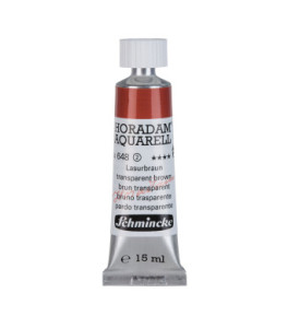 Farba akwarelowa Schmincke Horadam Aquarell transparentny brązowy 15 ml. 648