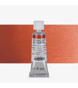 Watercolour paint Schmincke Horadam Aquarell English Venetian red 5 ml. 649