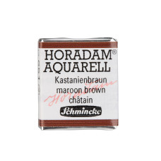 Watercolour paint Schmincke Horadam Aquarell maroon brown 651