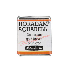 Watercolour paint Schmincke Horadam Aquarell gold brown 654