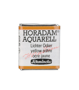 Watercolour paint Schmincke Horadam Aquarell yellow ochre 655