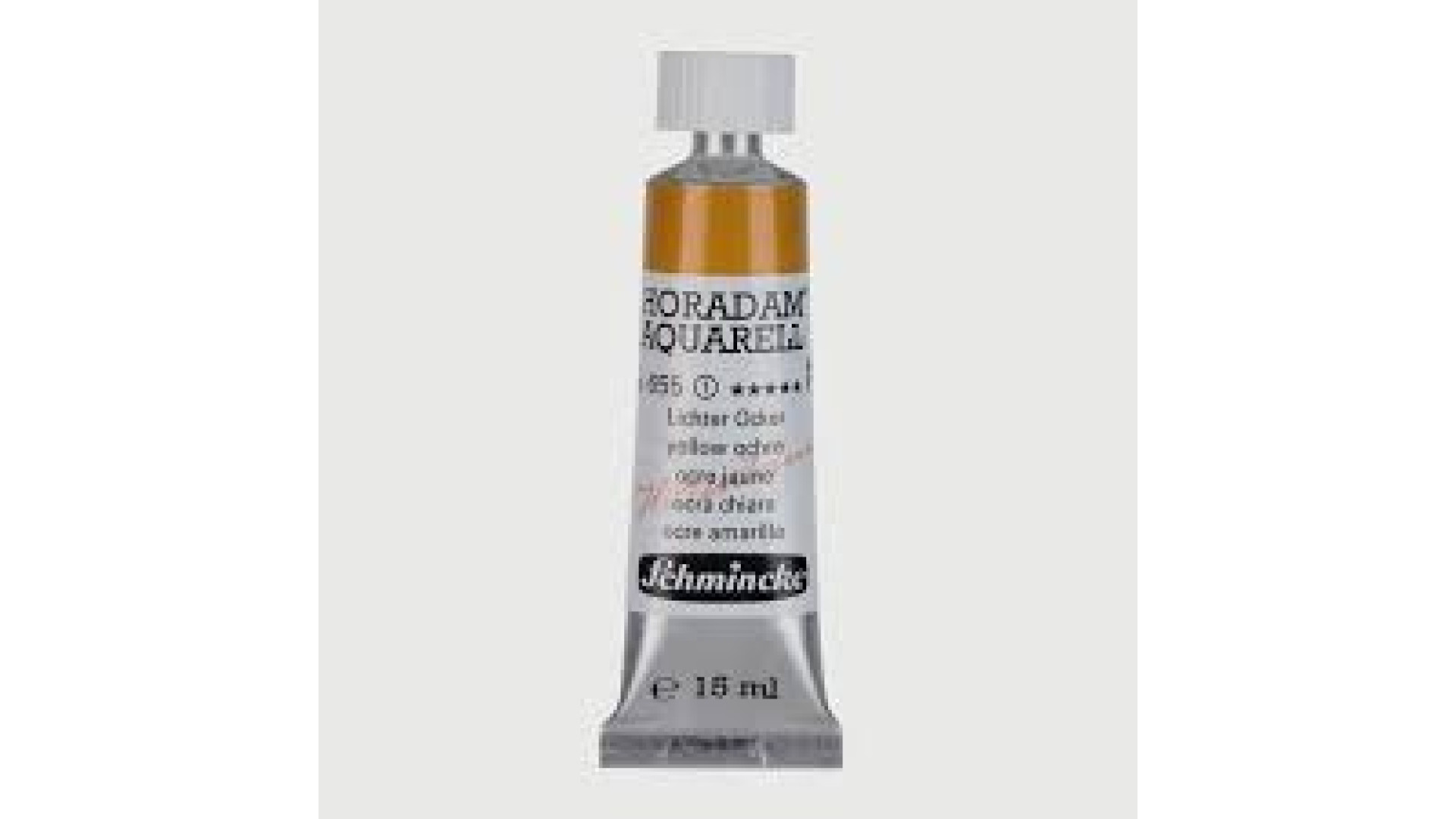 Farba akwarelowa Schmincke Horadam Aquarell żółta ochra 15 ml. 655