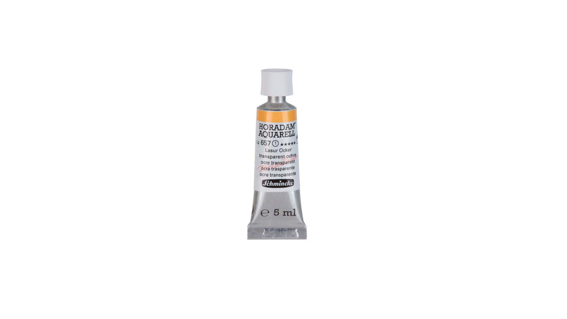 Farba akwarelowa Schmincke Horadam Aquarell transparentny ochra 5 ml. 657