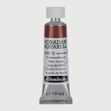 Watercolour paint Schmincke Horadam Aquarell Mars brown 15 ml. 658