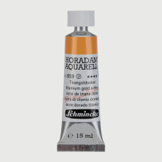 Farba akwarelowa Schmincke Horadam Aquarell tytan złoto ochra 15 ml. 659