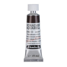 Farba akwarelowa Schmincke Horadam Aquarell sepia brązowa czerwonawa 15 ml. 662