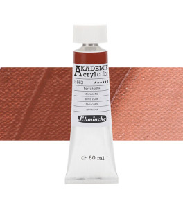Farba akrylowa Schmincke Akademie terrakota 60 ml. 663
