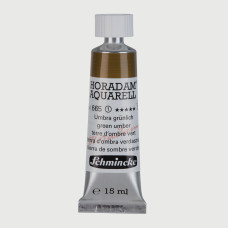 Farba akwarelowa Schmincke Horadam Aquarell zielono-brązowa 15 ml. 665