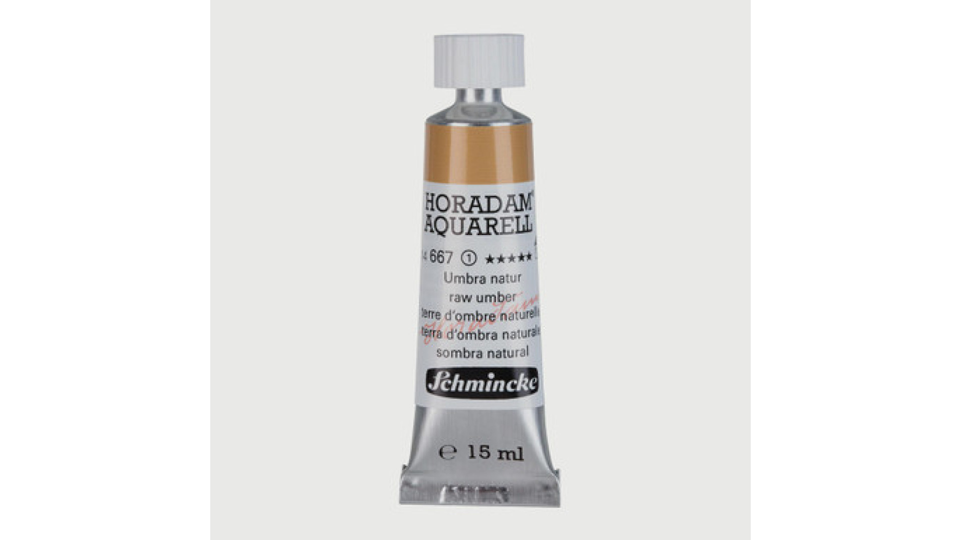 Farba akwarelowa Schmincke Horadam Aquarell surowa umbra 15 ml. 667