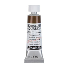 Farba akwarelowa Schmincke Horadam Aquarell Vandyke brown 15 ml. 669