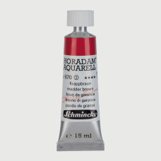 Farba akwarelowa Schmincke Horadam Aquarell madder brown 15 ml. 670