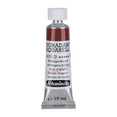 Farba akwarelowa Schmincke Horadam Aquarell mahoniowy brąz 15 ml. 672