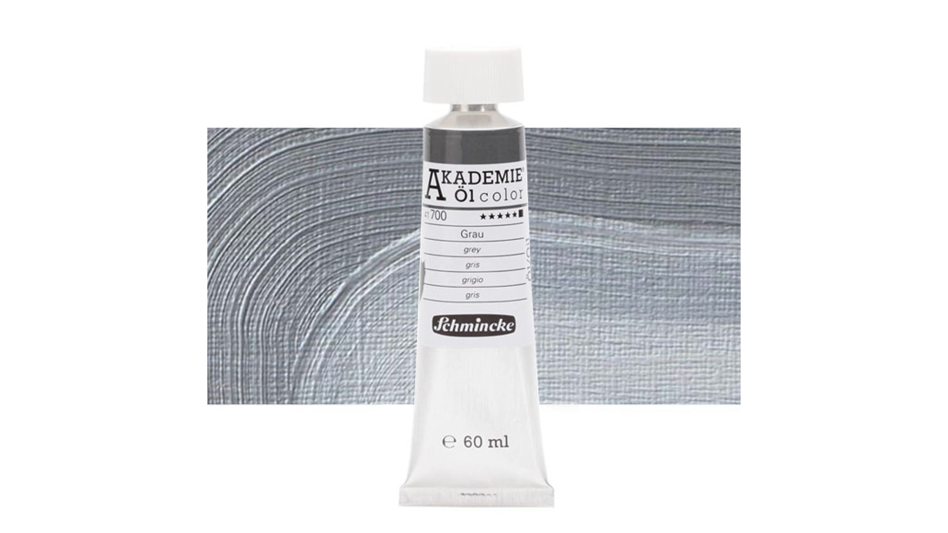 Oil paint Schmincke Akademie grey 60 ml. 700