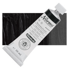 Farba olejna Schmincke Norma Professional w neutralnym odcieniu czerni. 35 ml. 700