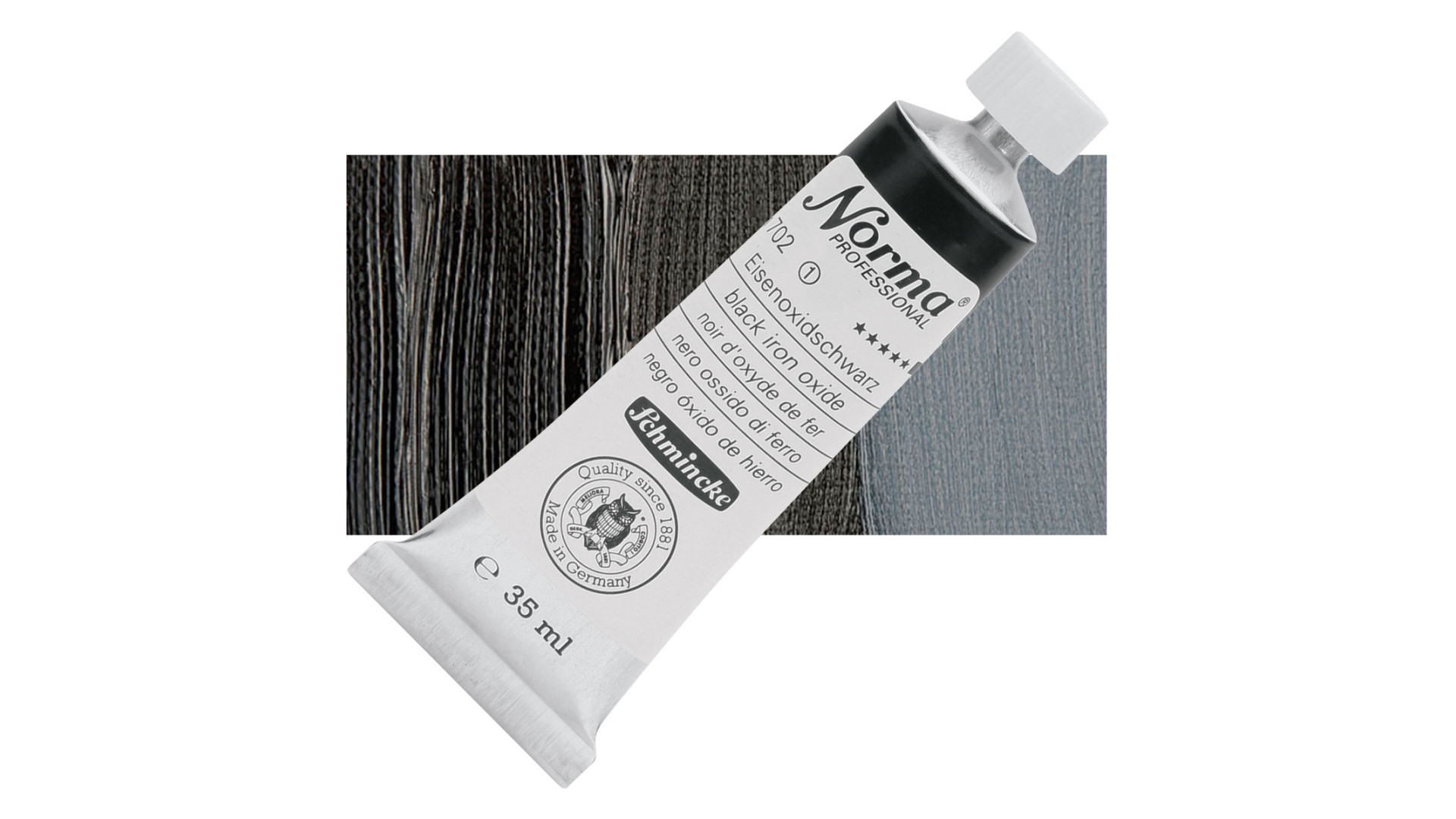 Oil paint Schmincke Akademie anthracite 60 ml. 702