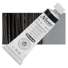 Farba olejna Schmincke Norma Professional w kolorze czarnym kości słoniowej. 35 ml. 704