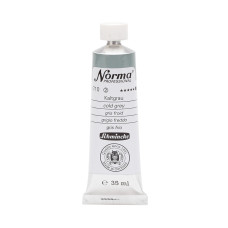 Farba olejna Schmincke Norma Professional w zimnym odcieniu szarości. 35 ml. 710