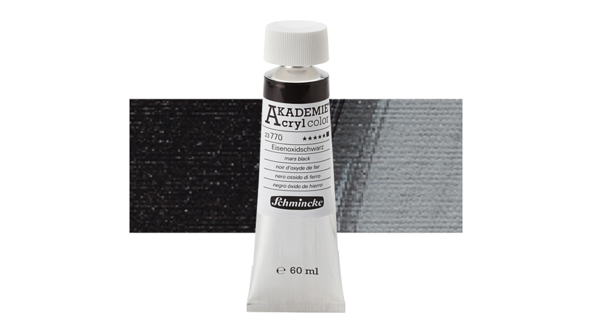 Farba akrylowa Schmincke Akademie Mars black 60 ml. 770