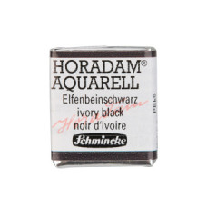 Watercolour paint Schmincke Horadam Aquarell ivory black 780