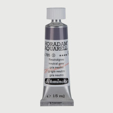 Watercolour paint Schmincke Horadam Aquarell neutral grey 15 ml. 785