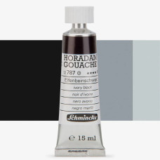 Gouache Schmincke Horadam ivory black 15 ml. 787