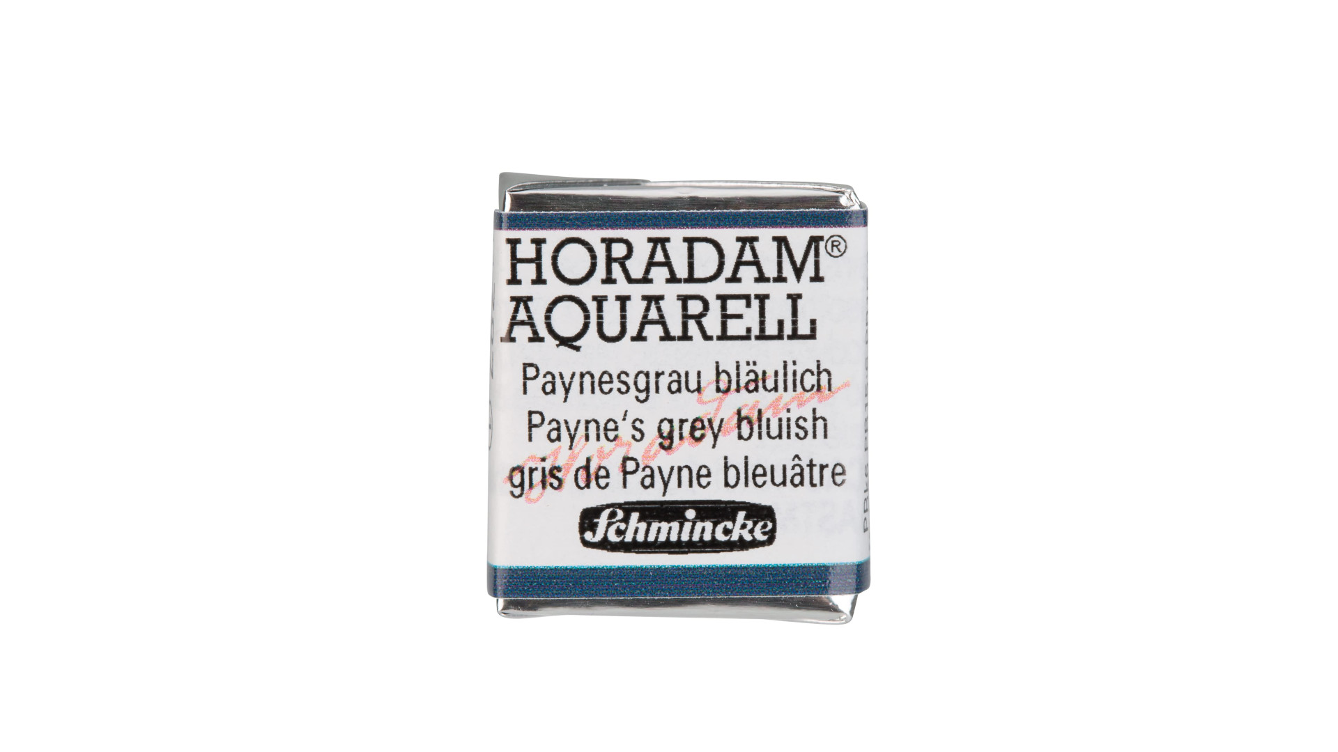 Watercolour paint Schmincke Horadam Aquarell Payne's grey bluish 787