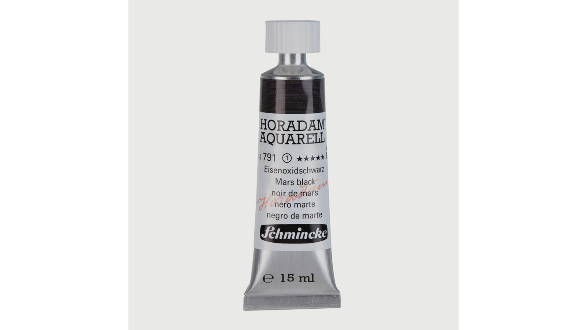 Farba akwarelowa Schmincke Horadam Aquarell Mars black 15 ml. 791