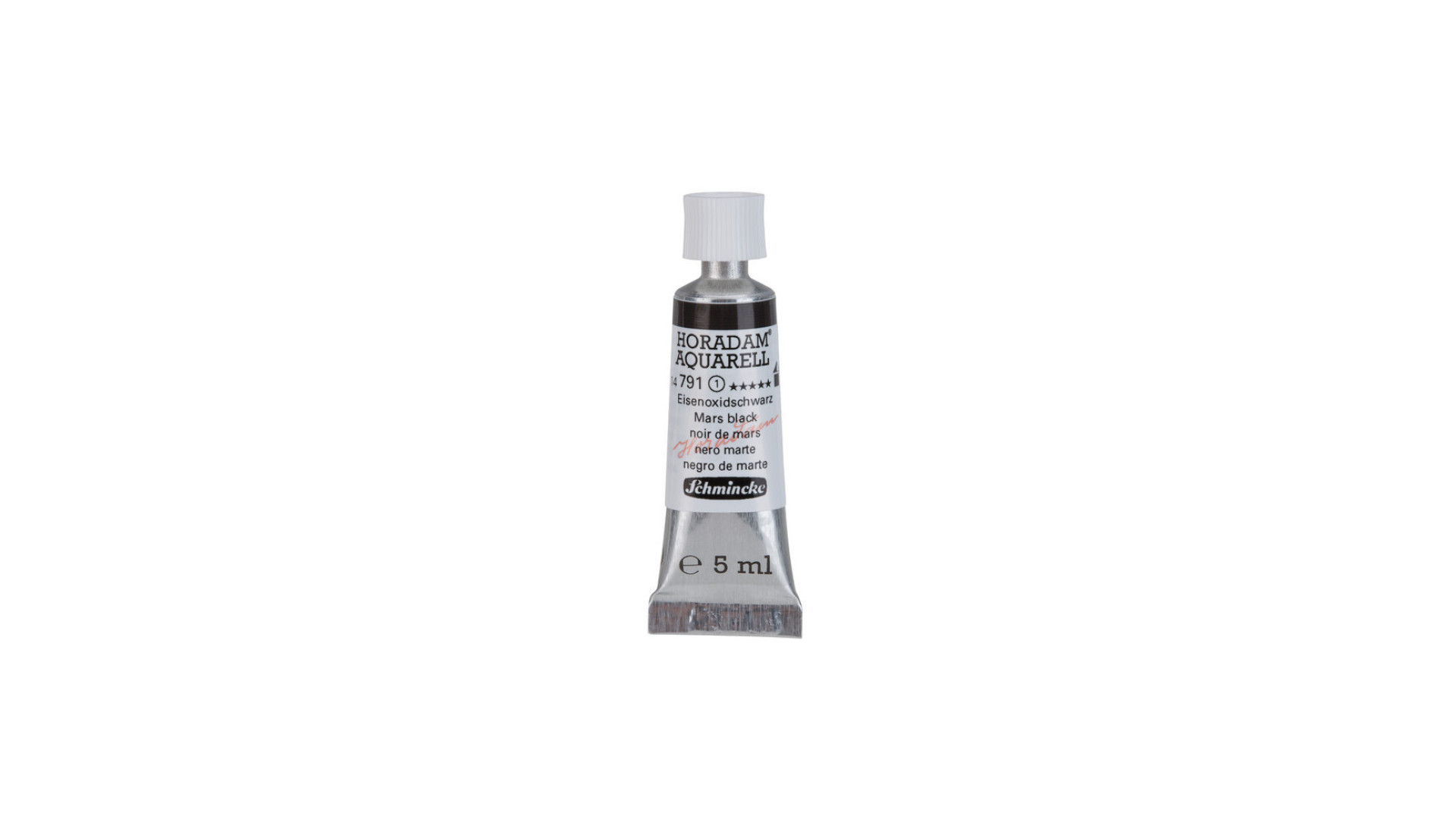 Farba akwarelowa Schmincke Horadam Aquarell Mars black 5 ml. 791