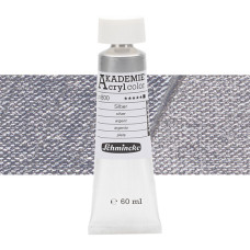 Farba akrylowa Schmincke Akademie srebrna 60 ml. 800