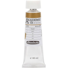 Oil paint Schmincke Akademie gold 60 ml. 802