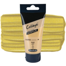 Farba akrylowa Schmincke College złoto 75 ml. 810