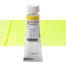 Farba akrylowa Schmincke Akademie neonowa żółta 60 ml. 845