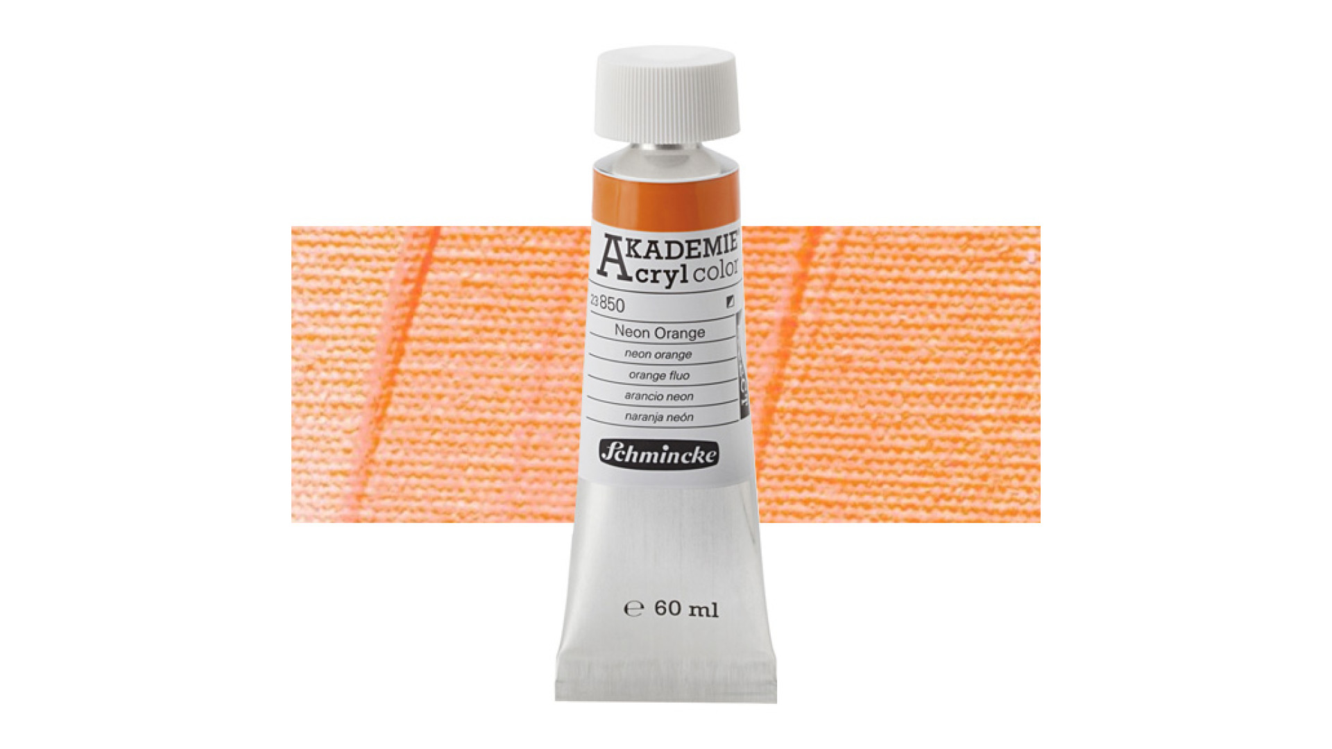 Farba akrylowa Schmincke Akademie neonowa pomarańczowa 60 ml. 850