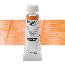 Farba akrylowa Schmincke Akademie neonowa pomarańczowa 60 ml. 850