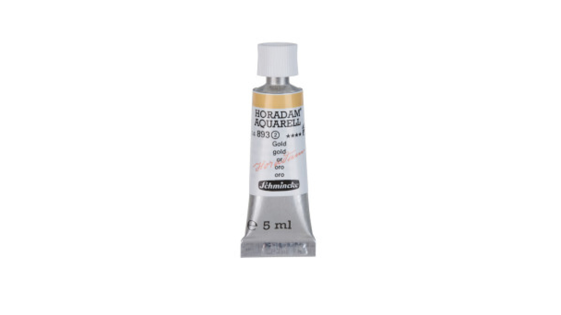 Watercolour paint Schmincke Horadam Aquarell gold 5 ml. 893