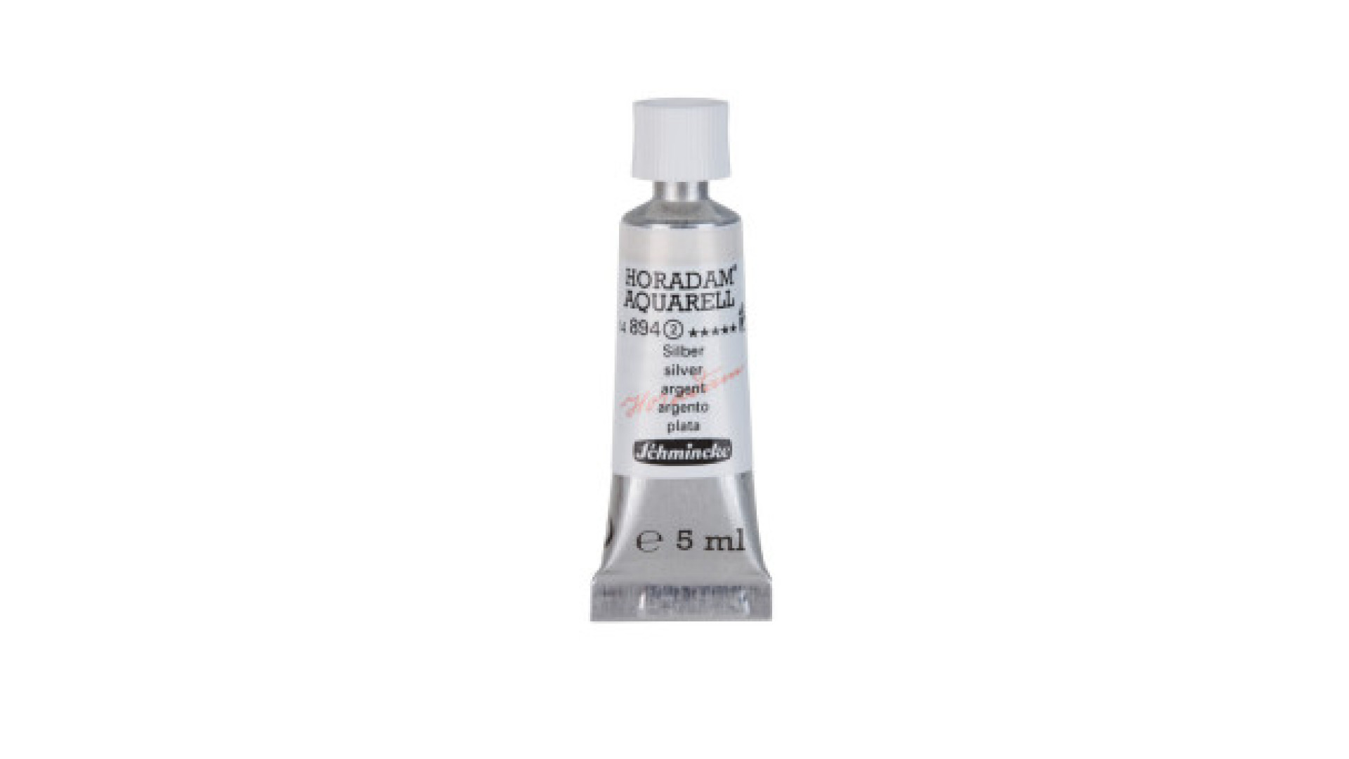 Farba akwarelowa Schmincke Horadam Aquarell srebrna 5 ml. 894