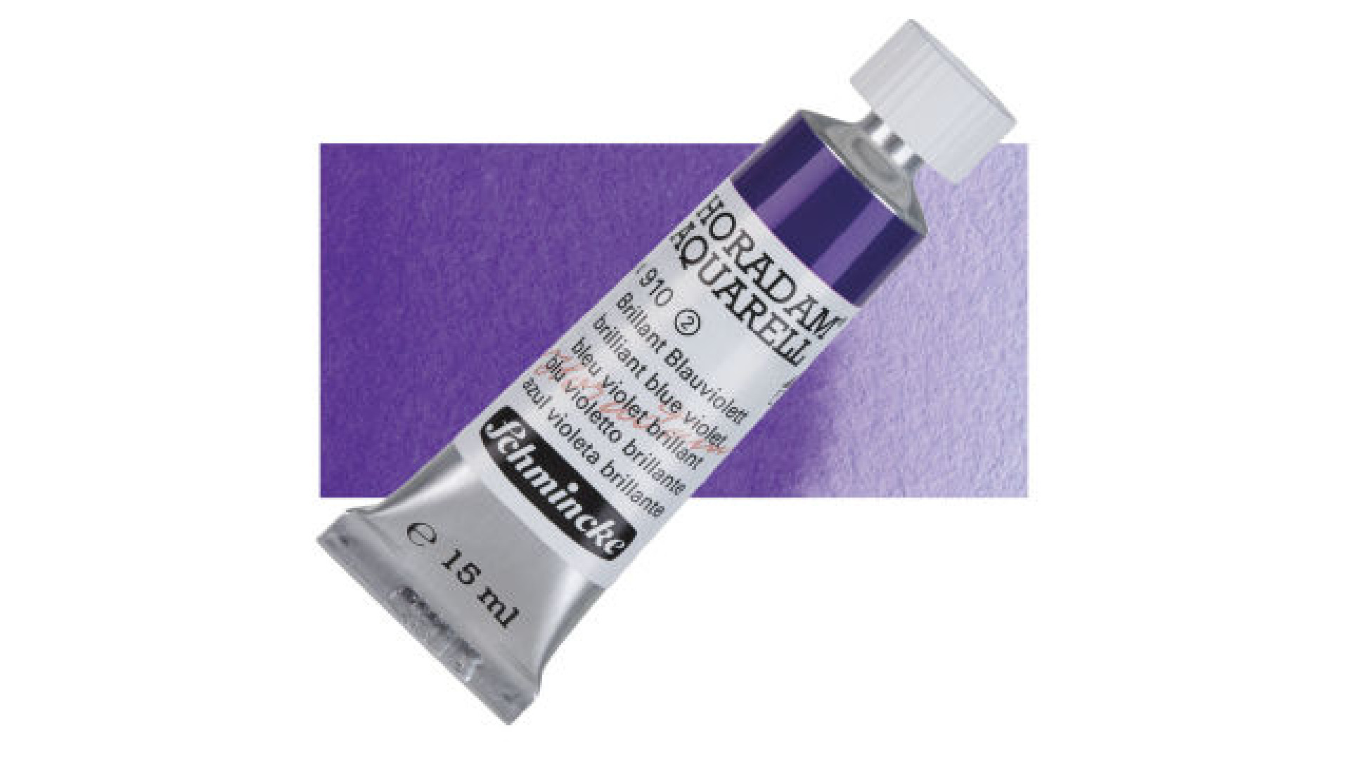 Watercolour paint Schmincke Horadam Aquarell brilliant blue violet 5 ml. 910