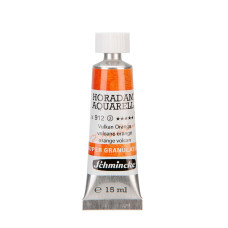 Watercolour paint Schmincke Horadam Aquarell volcano orange 15 ml. 912