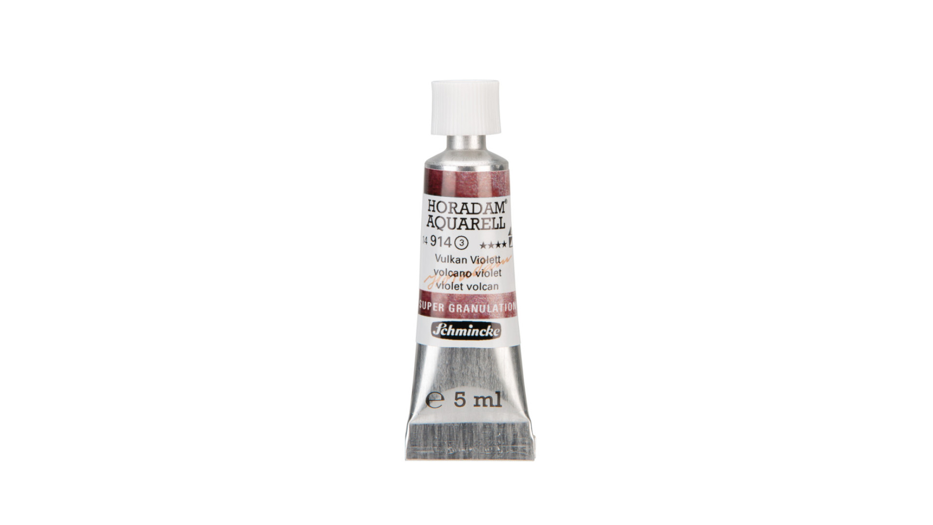 Watercolour paint Schmincke Horadam Aquarell volcano violet 5 ml. 914