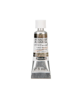 Watercolour paint Schmincke Horadam Aquarell volcano brown 5 ml. 915