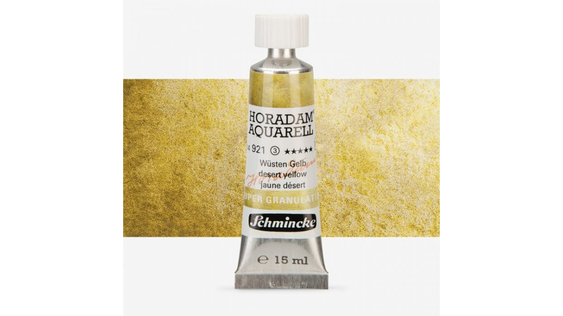 Farba akwarelowa Schmincke Horadam Aquarell żółta pustynna 15 ml. 921